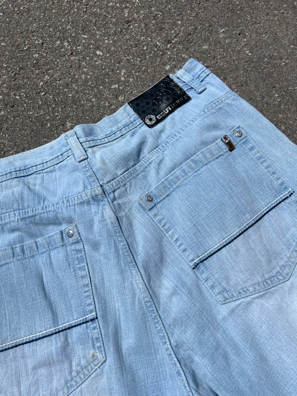 Y2K South Pole Baggy Jorts - Picture 2 of 6